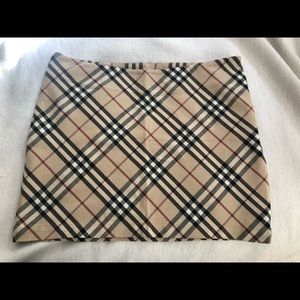 Burberry Plaid Skirt - NEW w/o tags